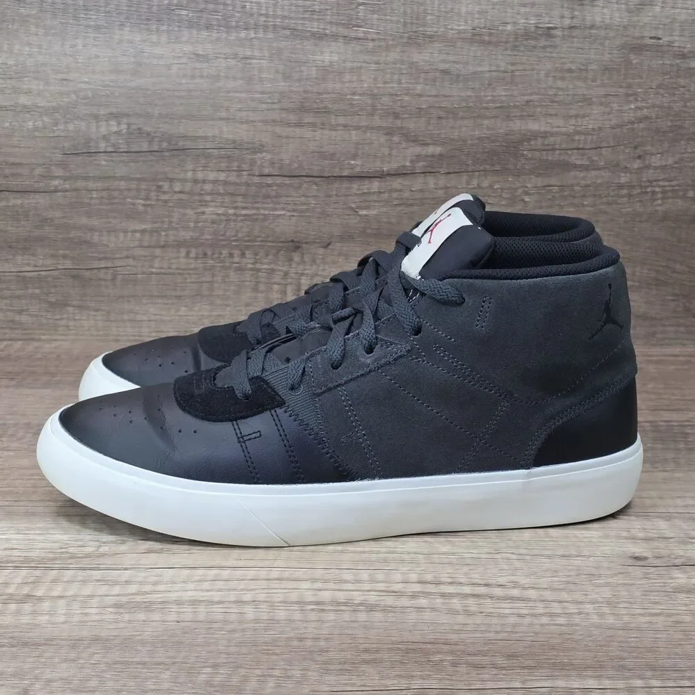 Nike Air Jordan Series Mid Shoes Men's Size 11 Grey Black Sneakers DA8026-004